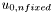 $u_{0,nfixed}$